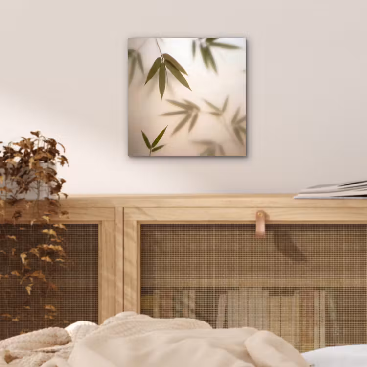 Planten - Bladeren - Natuur - Groen aluminium wit klein -sfeer3