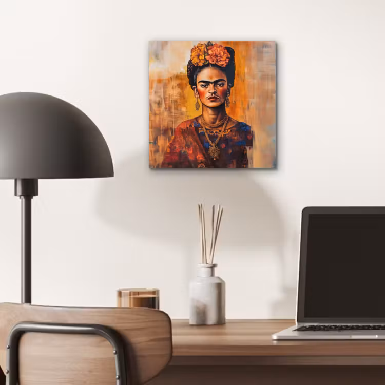 Portret - Sieraden - Schilderachtig aluminium wit klein -sfeer5