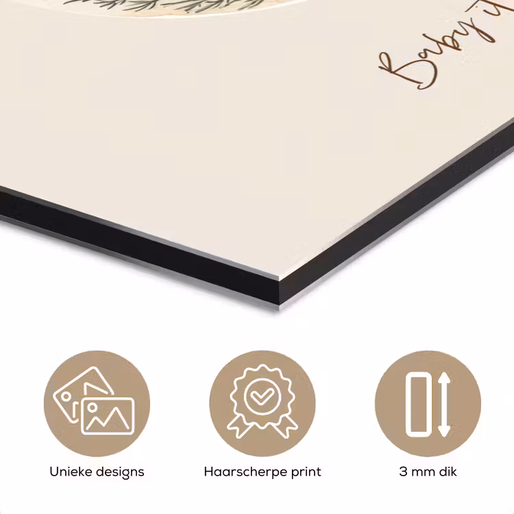 Quote - Winter - Kerst - Beige - Kerstbal aluminium wit klein -closeup_NL