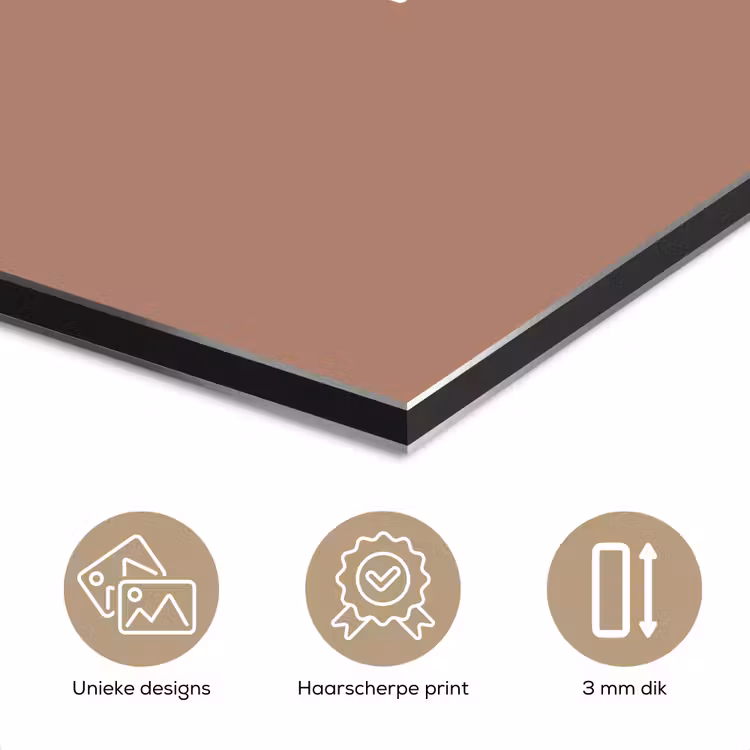Quotes - Spreuken - Doe mij maar levenslang met jou aluminium wit klein -closeup_NL