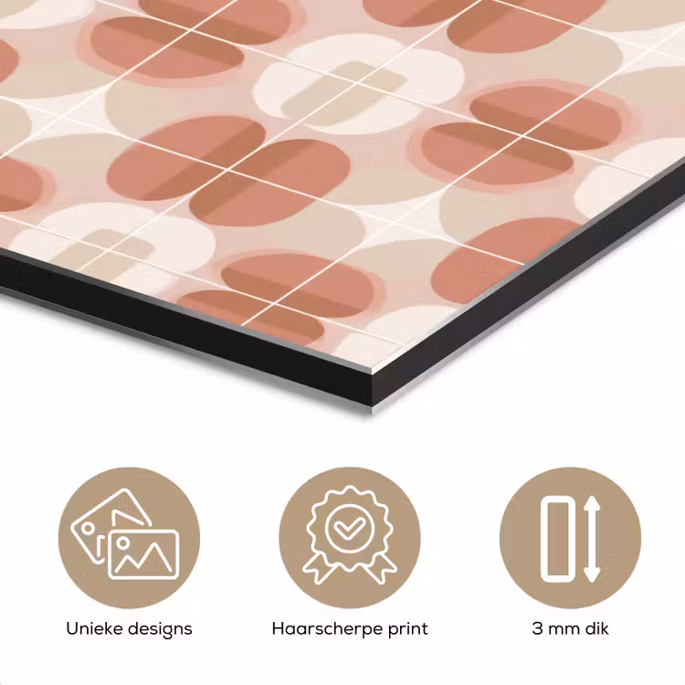 Retro - Klassiek - Roze aluminium wit klein 46 -closeup_NL