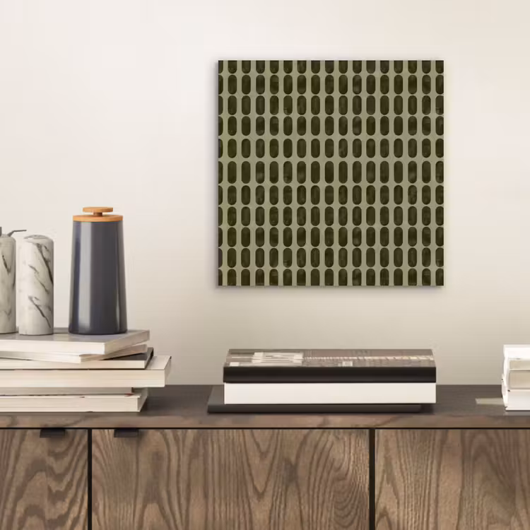 Ritmisch - Effect - Groen aluminium wit klein 46 -sfeer1
