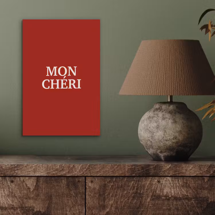 Rood - Frans - Quotes aluminium wit klein -sfeer2