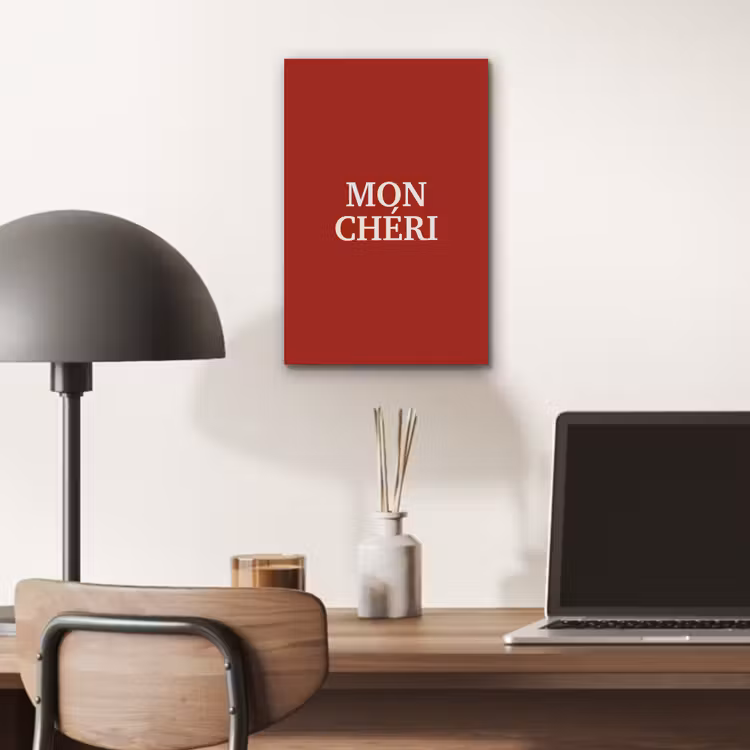 Rood - Frans - Quotes aluminium wit klein -sfeer5