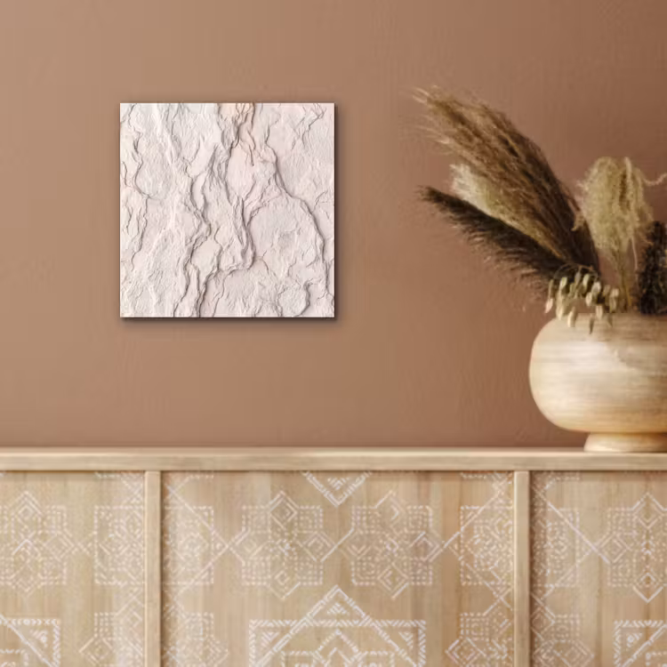 Rots - Structuur - Natuur - Beige - Abstract aluminium wit klein -sfeer4