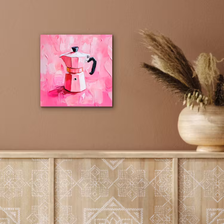 Roze - Verf - Coffee aluminium wit klein -sfeer4
