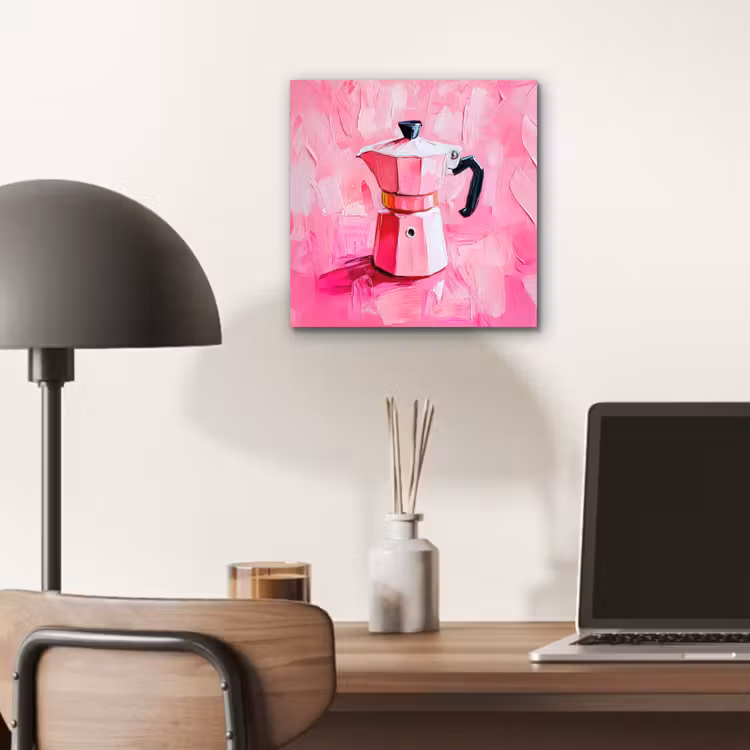 Roze - Verf - Coffee aluminium wit klein -sfeer5
