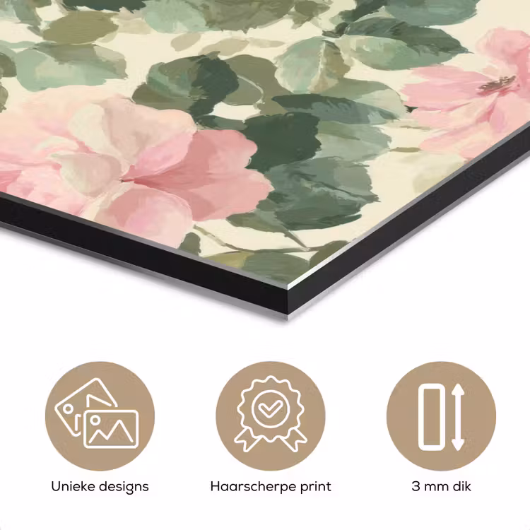 Rozen - Botanisch - Roze aluminium wit klein 46 -closeup_NL