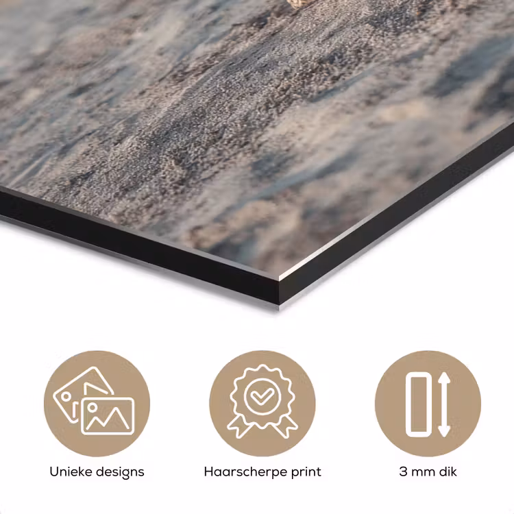 Scheepsstuur - Hout - Bruin - Zand aluminium wit klein -closeup_NL