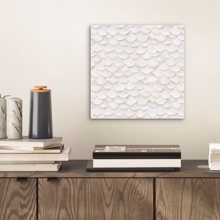 Schubben - Wit - Elegant aluminium wit klein 46 -sfeer1