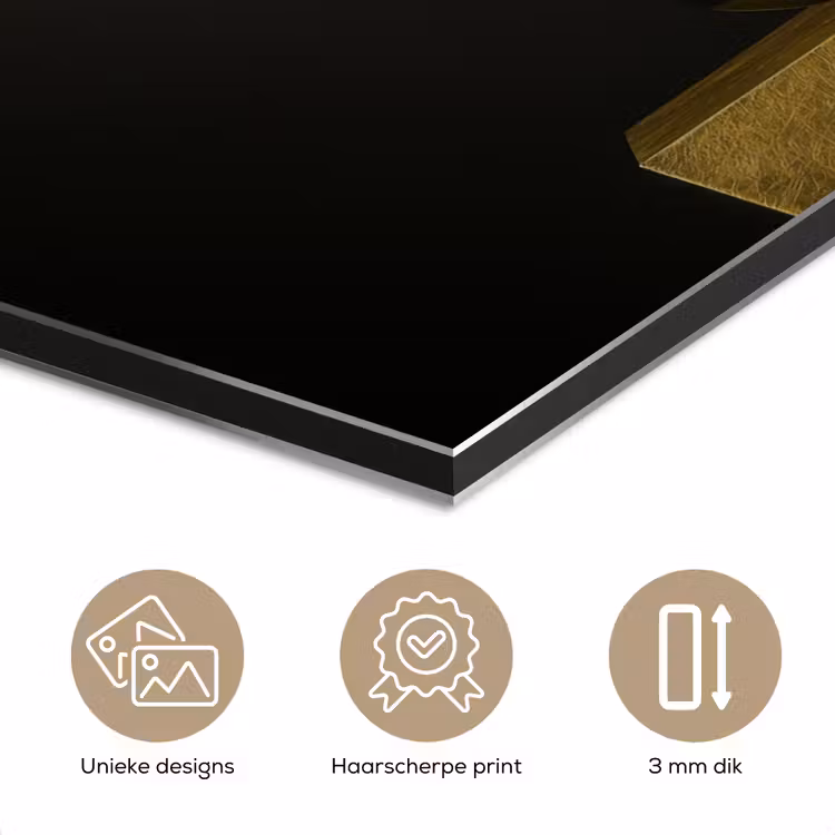 Sierlijk - Boeket - Goud - Vaas aluminium wit klein -closeup_NL