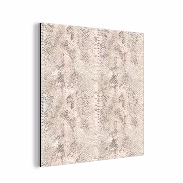 Slang - Patroon - Beige aluminium wit klein 46 -3d