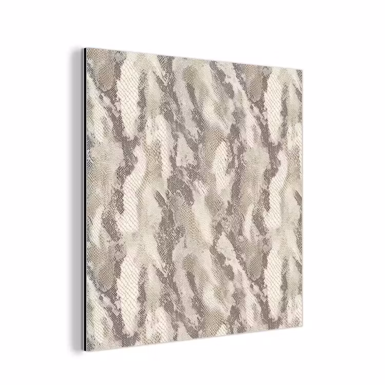 Slang - Patroon - Taupe aluminium wit klein 46 -3d
