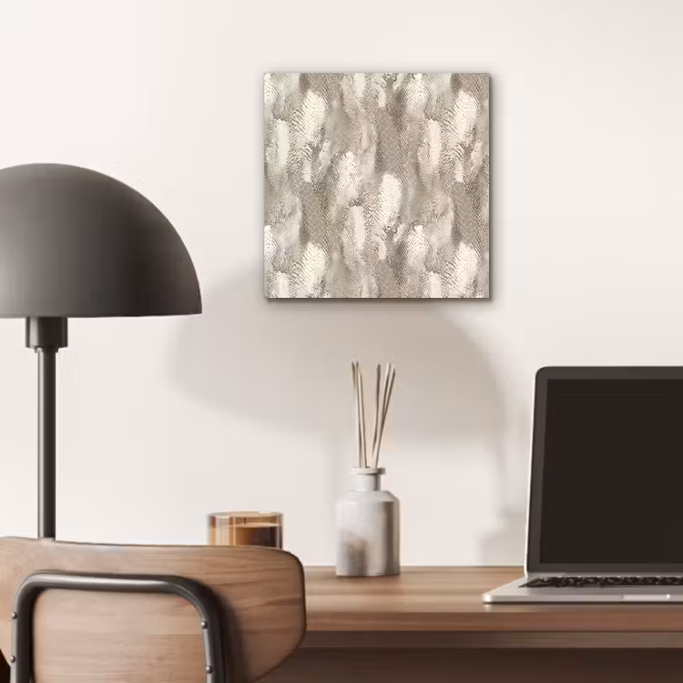 Slang - Textuur - Zand aluminium wit klein 46 -sfeer5