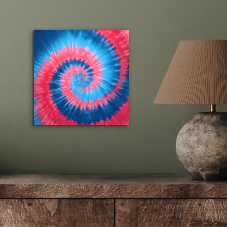 Spiraal - Roze - Draaiend aluminium wit klein -sfeer2