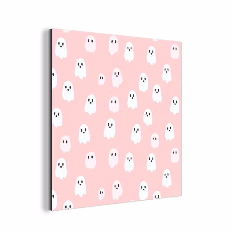 Spookjes - Patroon - Roze aluminium wit klein 46 -3d