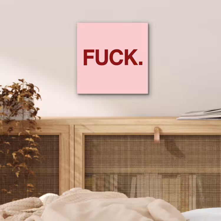 Statement - Krachtig - Roze aluminium wit klein -sfeer3