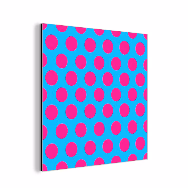 Stippen - Klassiek - Roze aluminium wit klein 46 -3d
