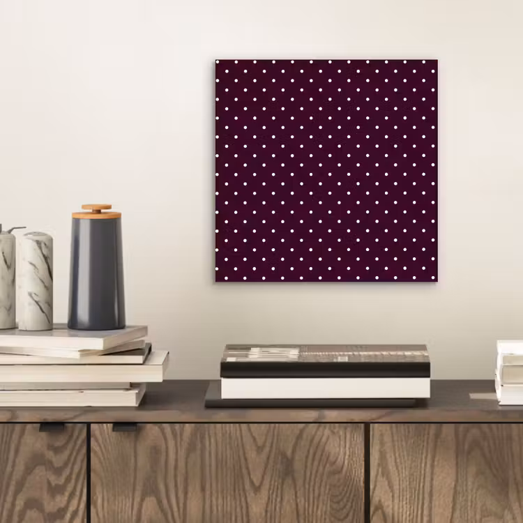 Stippen - Modern - Paars aluminium wit klein 46 -sfeer1