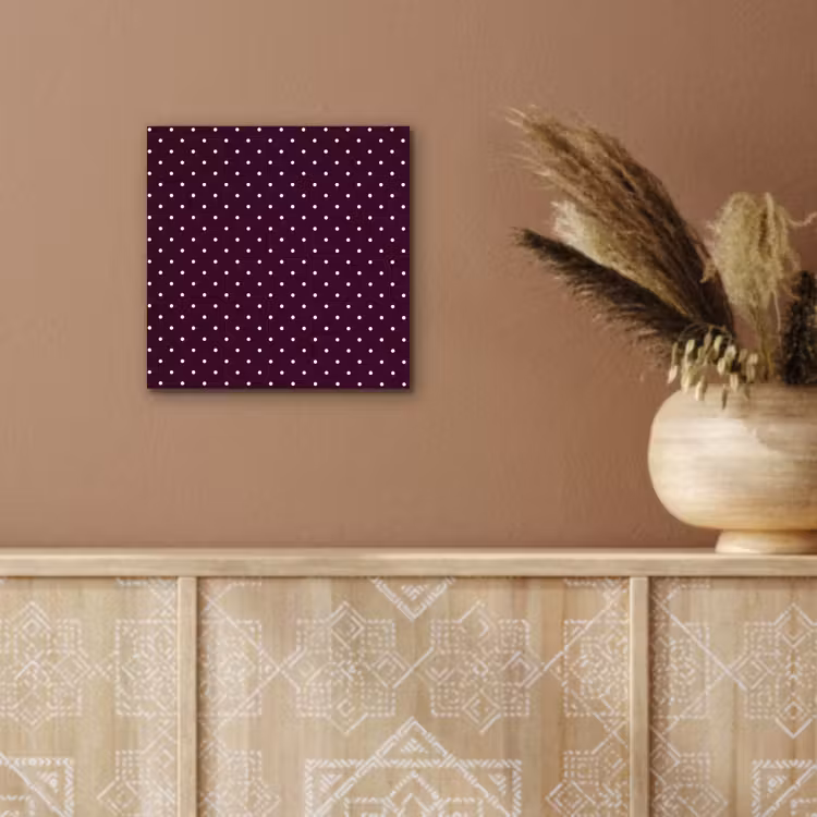 Stippen - Modern - Paars aluminium wit klein 46 -sfeer4