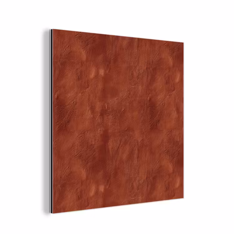 Stucwerk - Textuur - Terracotta aluminium wit klein 46 -3d