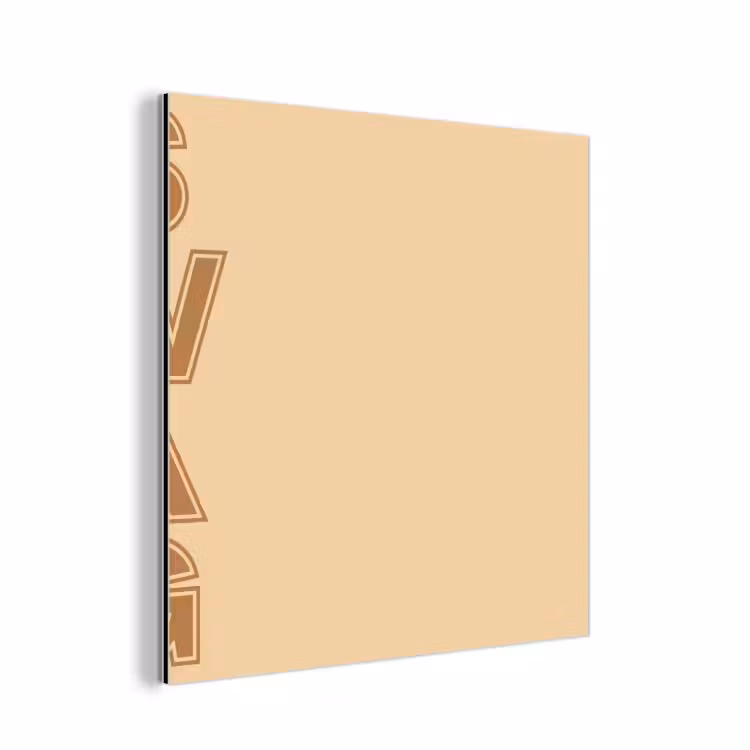 Swag - Bruin - Beige aluminium wit klein -3d