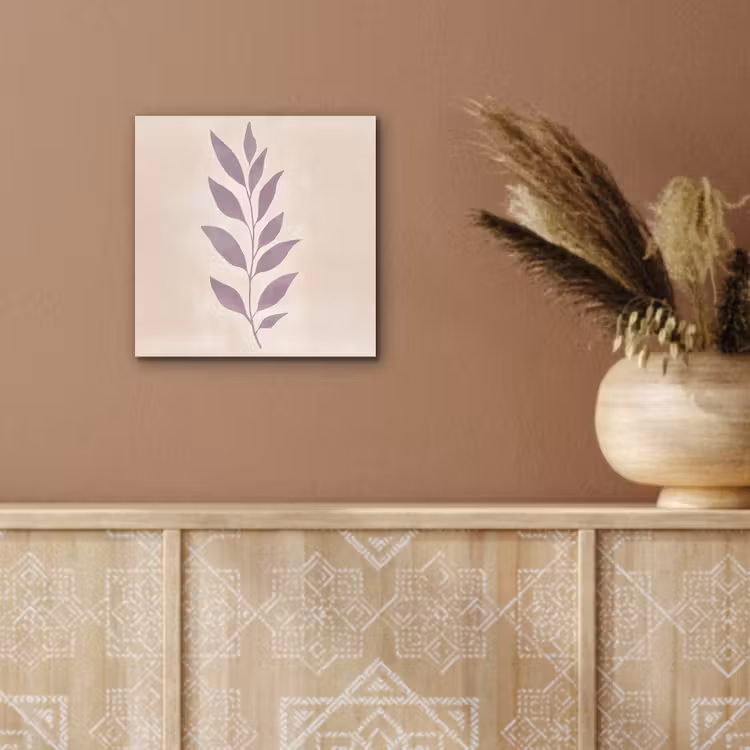 Tak - Bladeren - Minimalistisch - Beige aluminium wit klein -sfeer4