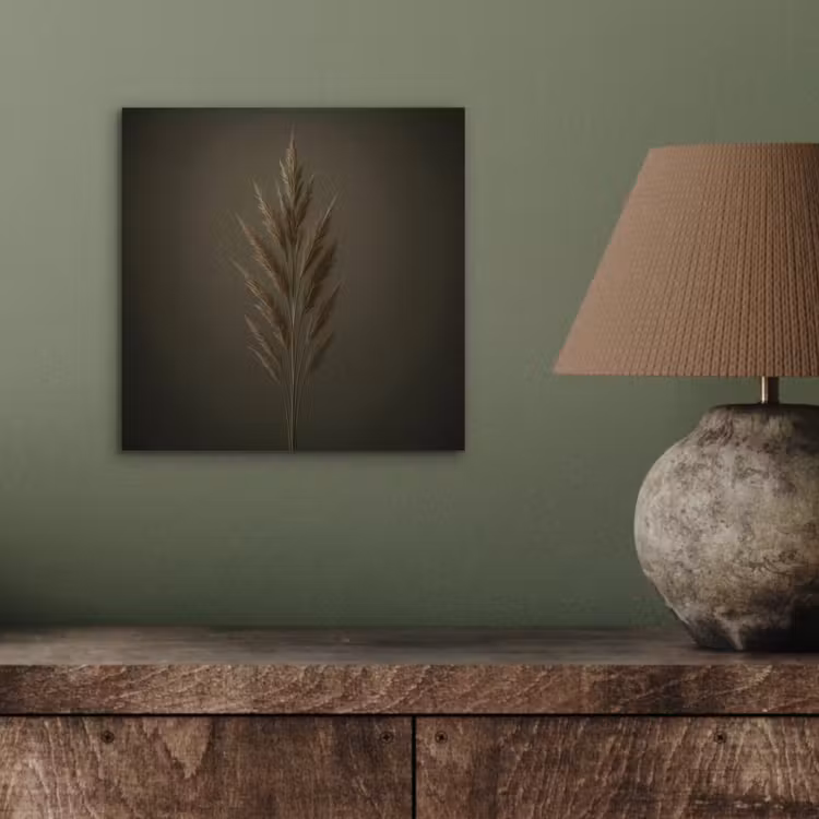 Tak - Pluimgras - Donkerbruin aluminium wit klein -sfeer2