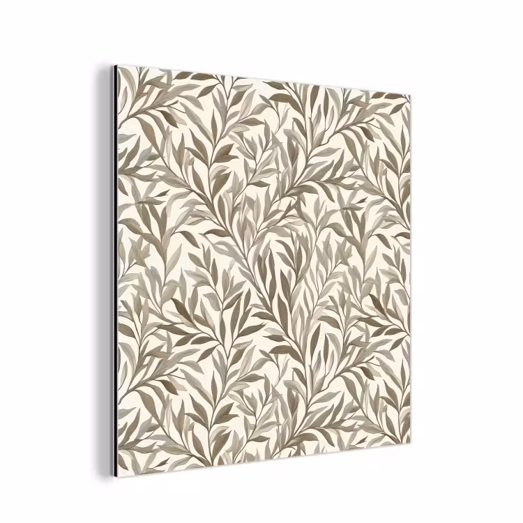 Takken - Botanisch - Taupe aluminium wit klein 46 -3d