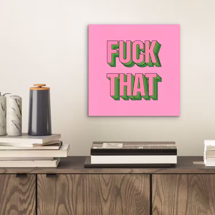 Tekst - Bold - Roze aluminium wit klein -sfeer1