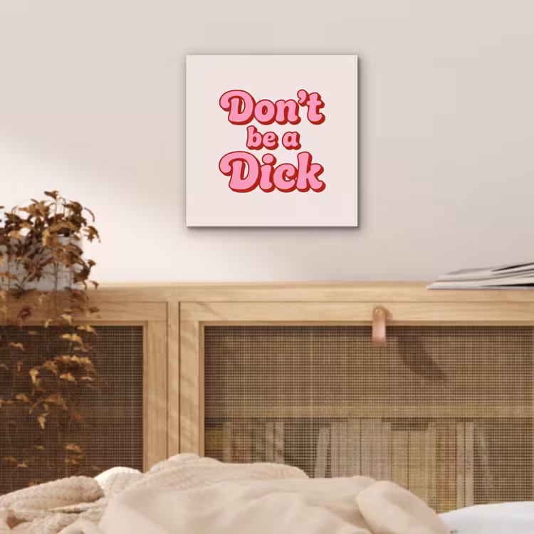 Tekst - Boodschap - Roze aluminium wit klein -sfeer3