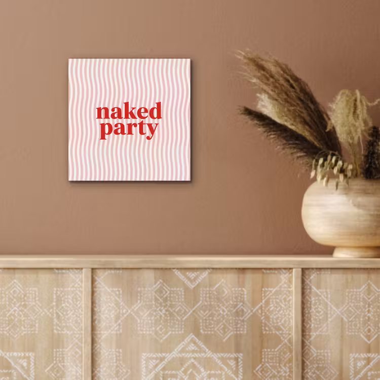 Tekst - Modern - Strepen aluminium wit klein -sfeer4