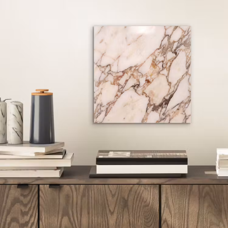 Textuur - Gesteente - Aderen - Abstract - Wit aluminium wit klein -sfeer1