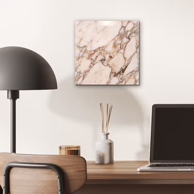 Textuur - Gesteente - Aderen - Abstract - Wit aluminium wit klein -sfeer5