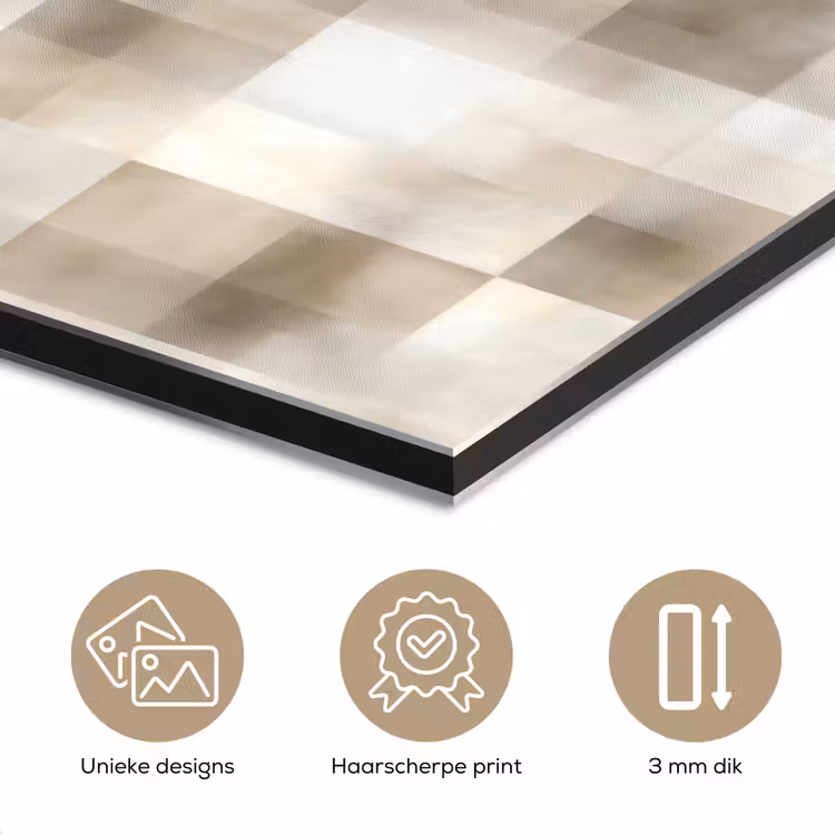 Textuur - Linnen - Beige aluminium wit klein 46 -closeup_NL