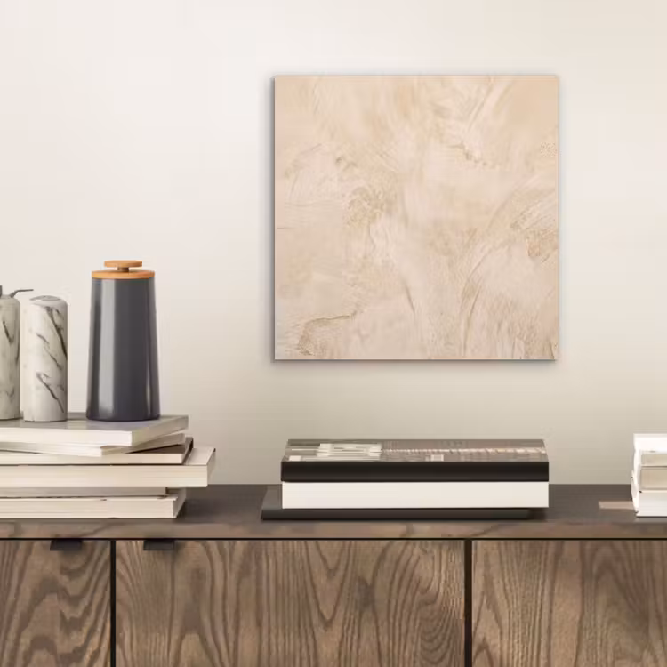 Textuur - Patroon - Abstract - Modern - Beige aluminium wit klein -sfeer1