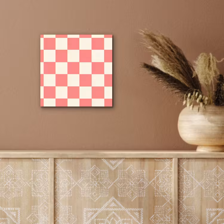 Traditioneel - Patroon - Roze aluminium wit klein 46 -sfeer4
