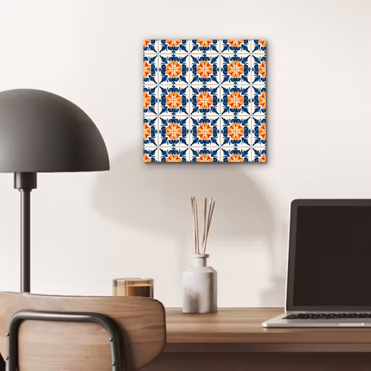 Traditioneel - Tegel - Oranje aluminium wit klein 46 -sfeer5