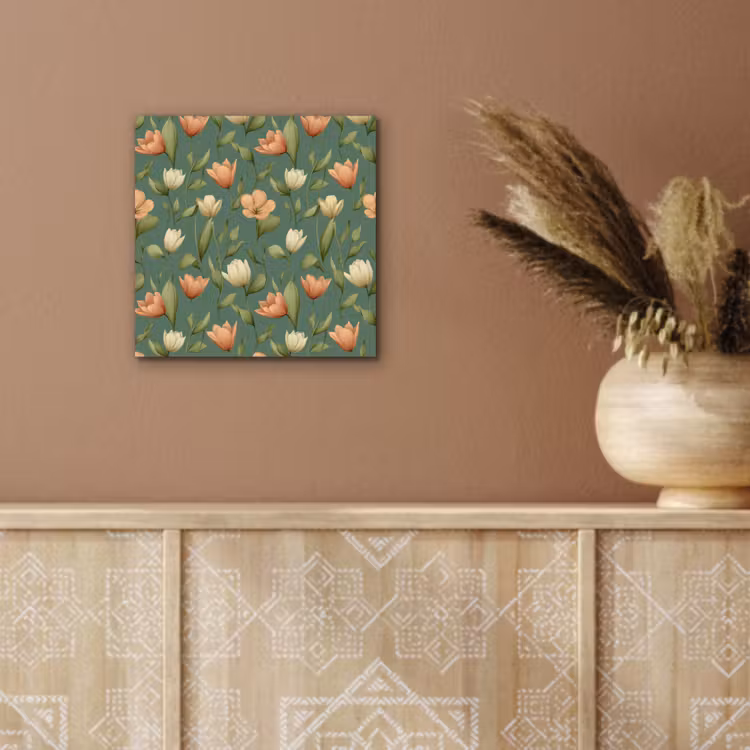 Tulpen - Botanisch - Groen aluminium wit klein 46 -sfeer4
