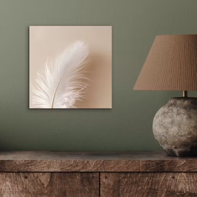 Veer - Minimalistisch - Roze aluminium wit klein -sfeer2