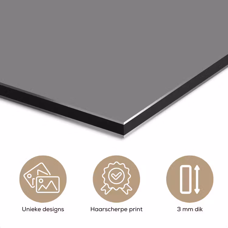 Vis - Patroon - Strepen - Illustratie - Rood aluminium wit klein -closeup_NL