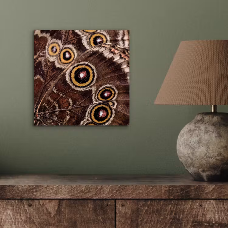 Vlinder - Vleugel - Abstract aluminium wit klein -sfeer2