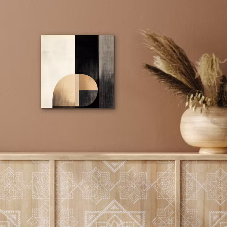 Vormen - Modern - Zwart aluminium wit klein -sfeer4