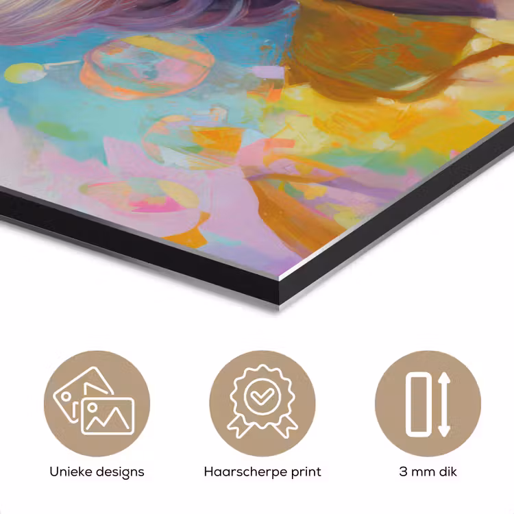 Vrouw - Blond - Roze kauwgom - Kleurrijk - Pastel aluminium wit klein -closeup_NL