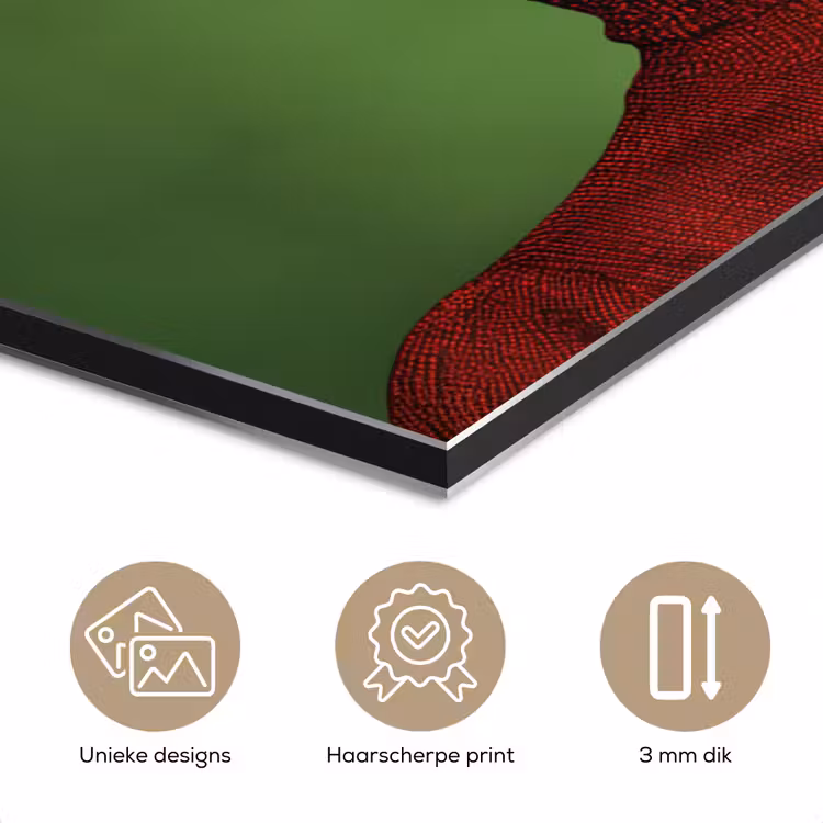 Vrouw - Groen - Bril - Aesthetic - Modern aluminium wit klein -closeup_NL