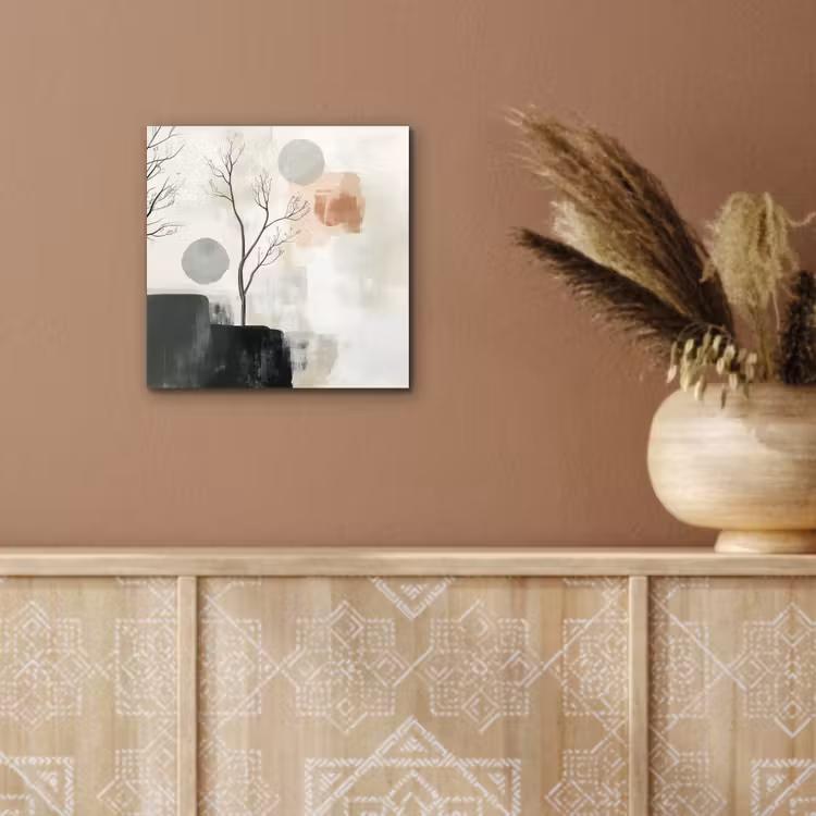 Wabi sabi - Beige - Plant aluminium wit klein -sfeer4