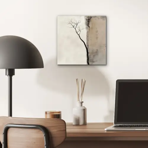 Wabi sabi - Plant - Beige aluminium wit klein -sfeer5