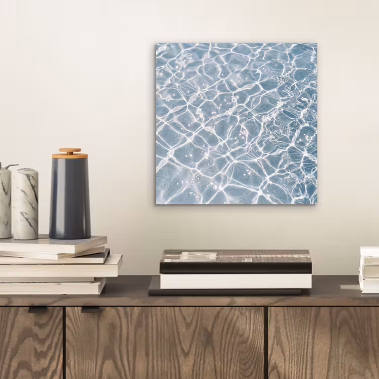 Water - Reflectie - Zonlicht aluminium wit klein -sfeer1