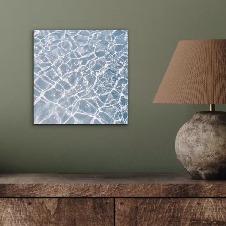 Water - Reflectie - Zonlicht aluminium wit klein -sfeer2