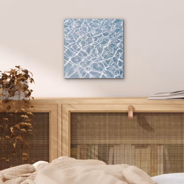 Water - Reflectie - Zonlicht aluminium wit klein -sfeer3